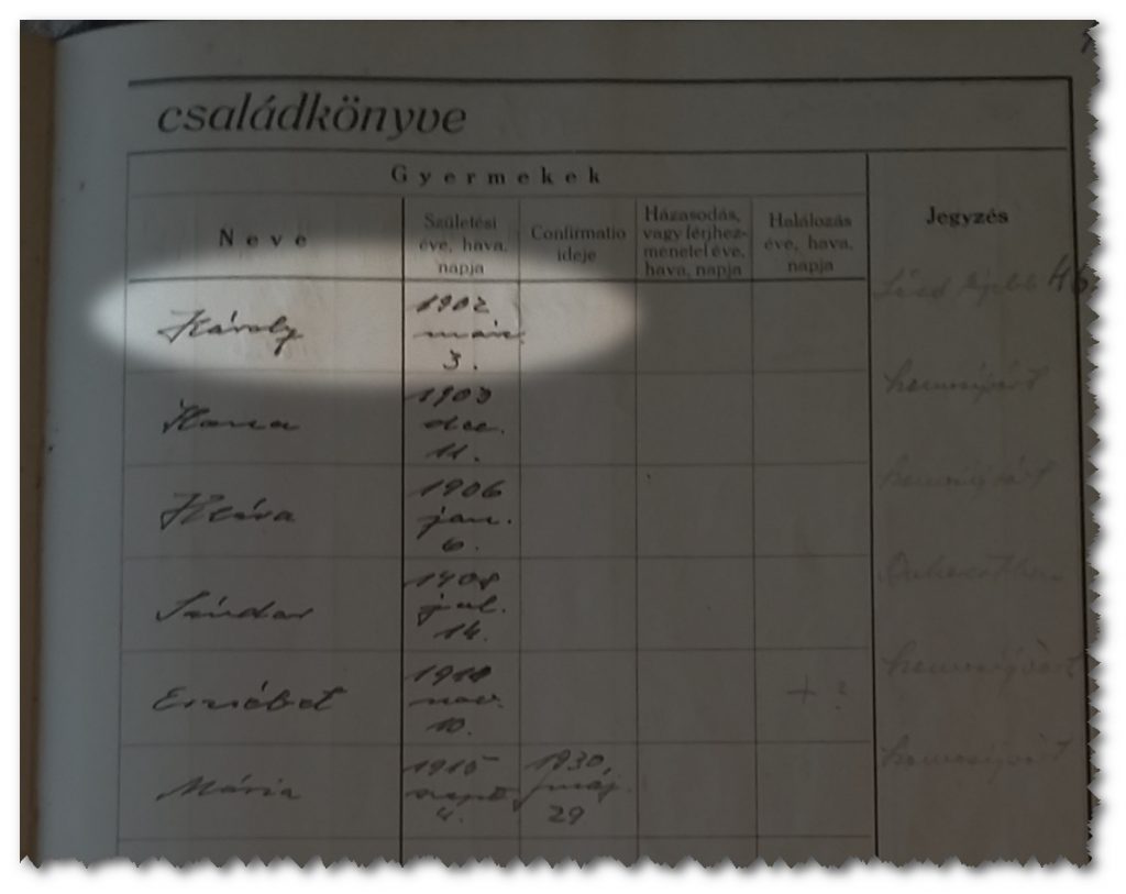 Károly az elsőszülött